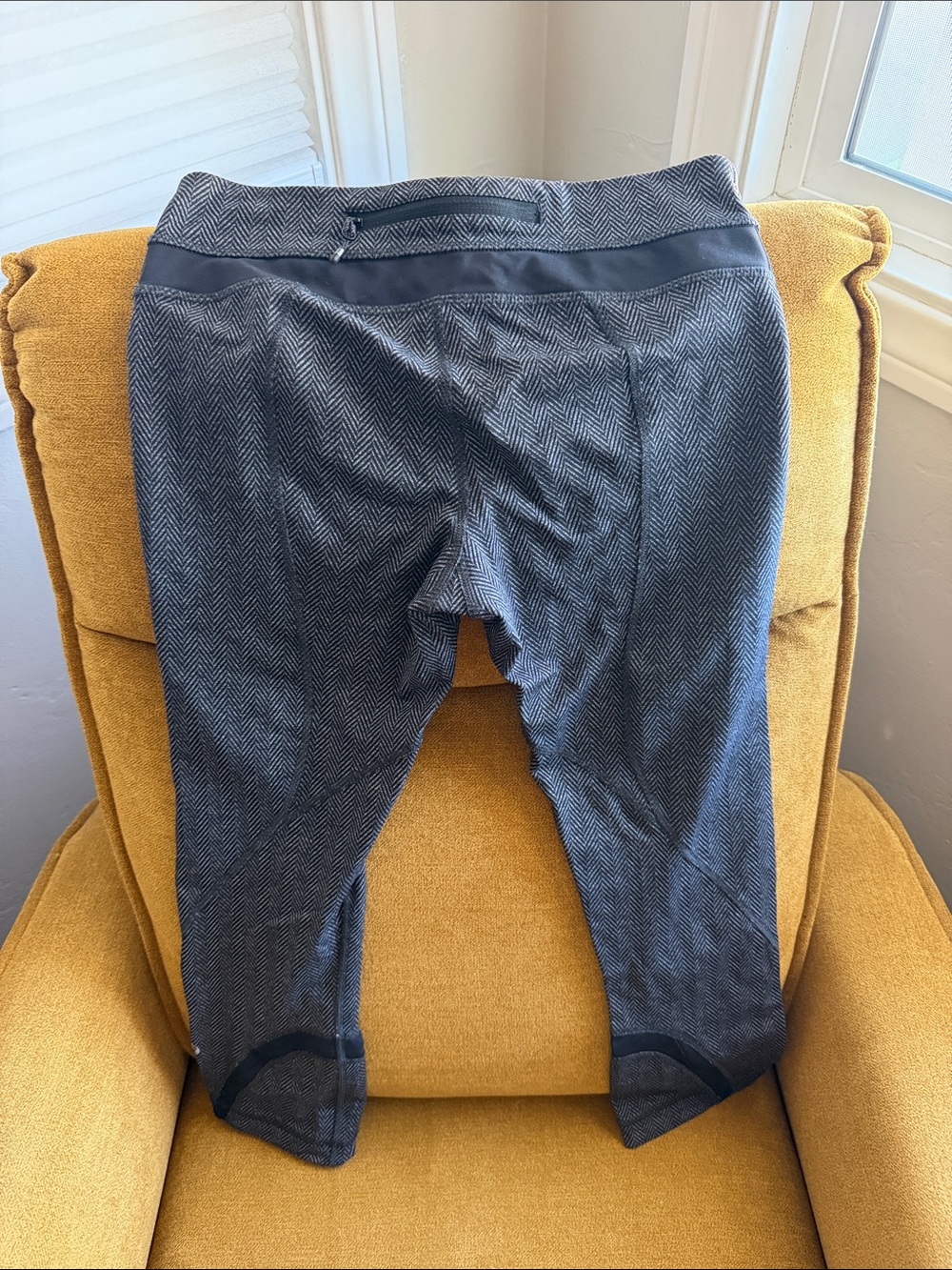 lululemon athletica Herringbone Leggings in Charcoal Gray